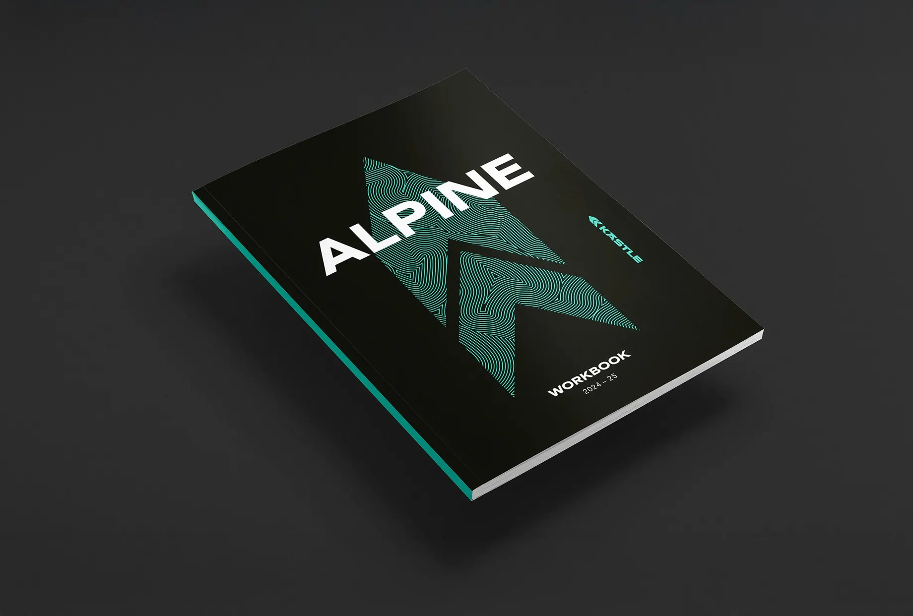Beispiele für die Anwendung des neuen Corporate Designs von Kästle Ski auf verschiedenen Medien.